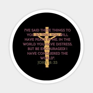 JOHN 16 : 33 Magnet